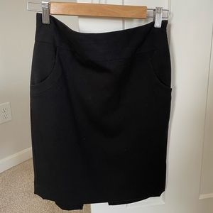 The Limited Black Pencil Skirt with Pockets - Size 0